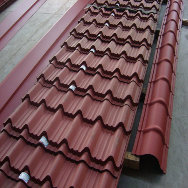 Metal roof Sheets Prices Steel shingles lightweight zinc Corrugated roofing tiles plate panel Ral Color coated 24 26 28 30 Gauge