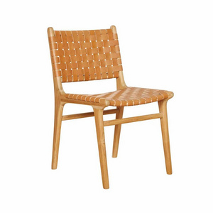 Woven Dining Chair Elegant Design from Teak Wood Dining Chairs Scandinavian Style Restaurant and Cafe