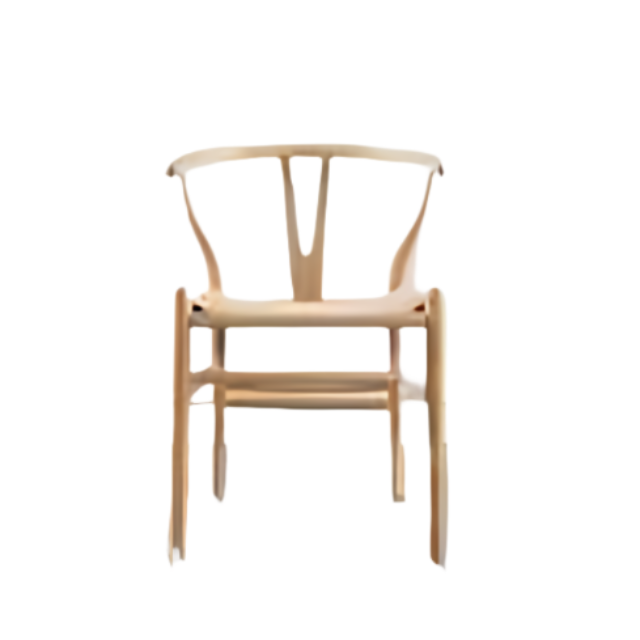 Premium quality Dining Wooden Chair Hans Wegner Y Chair With Fabric Woven Rush Seat and high grade teak wood from Indonesia