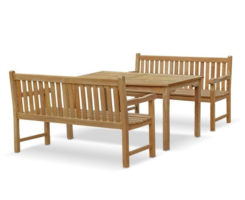 Cheap Price Solid Dining Table Set Outdoor Furniture