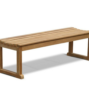 Backless 5ft Garden Bench Changing Room Bench