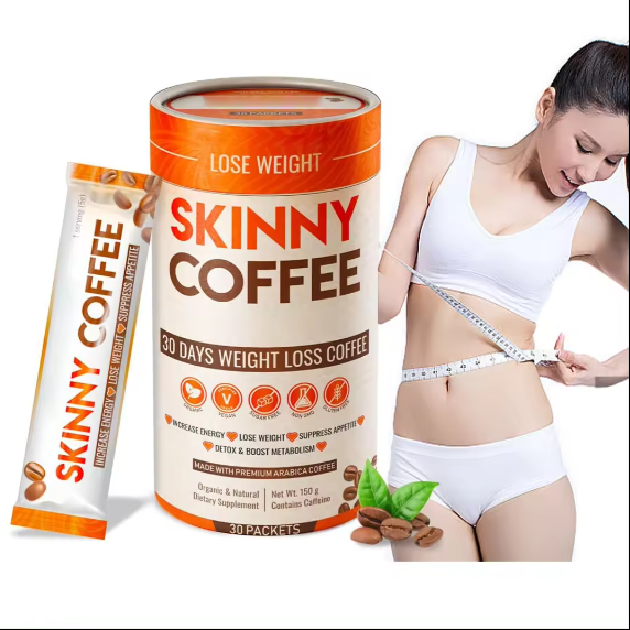 OEM Private Label  Arabica Skinny Coffee Detox Slimming Weight Loss Coffee