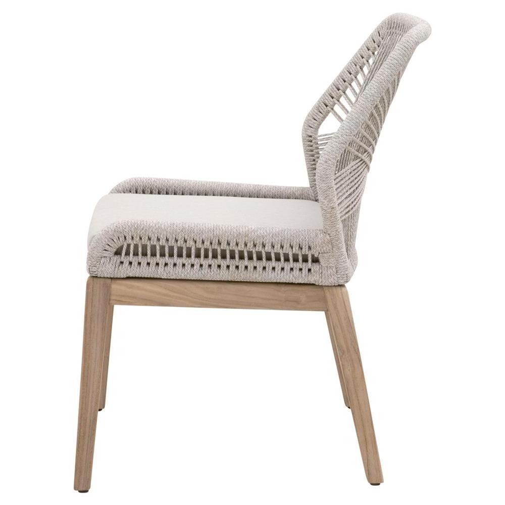 Dining Chair Rope Rattan Royal Garden Outdoor Furniture - Angela