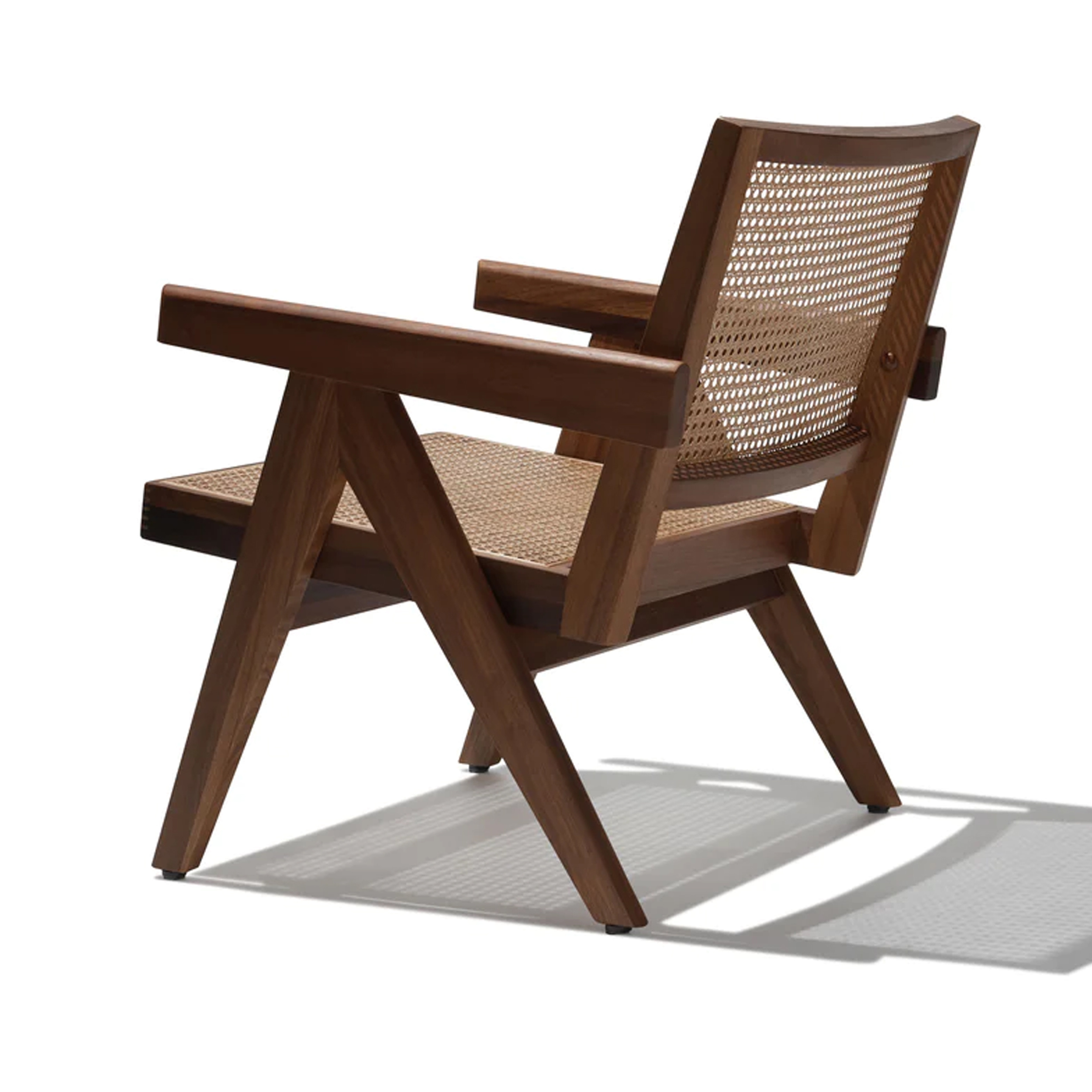 New Lounge Chair Solid Teak Wood With Rattan Best MaterialOutdoor-Rara