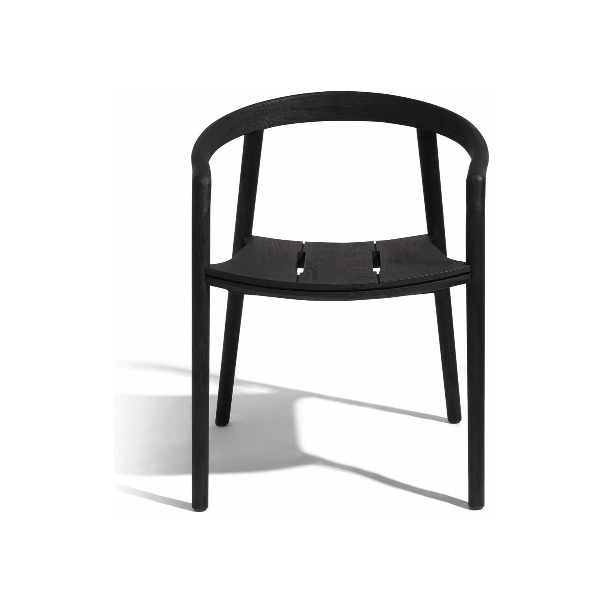 Black Dining Chair Outdoor Patio Garden Chair Furniture - Virza Chairs