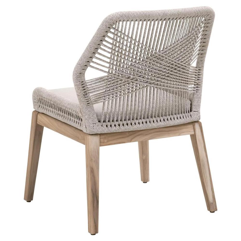 Dining Chair Rope Rattan Royal Garden Outdoor Furniture - Angela