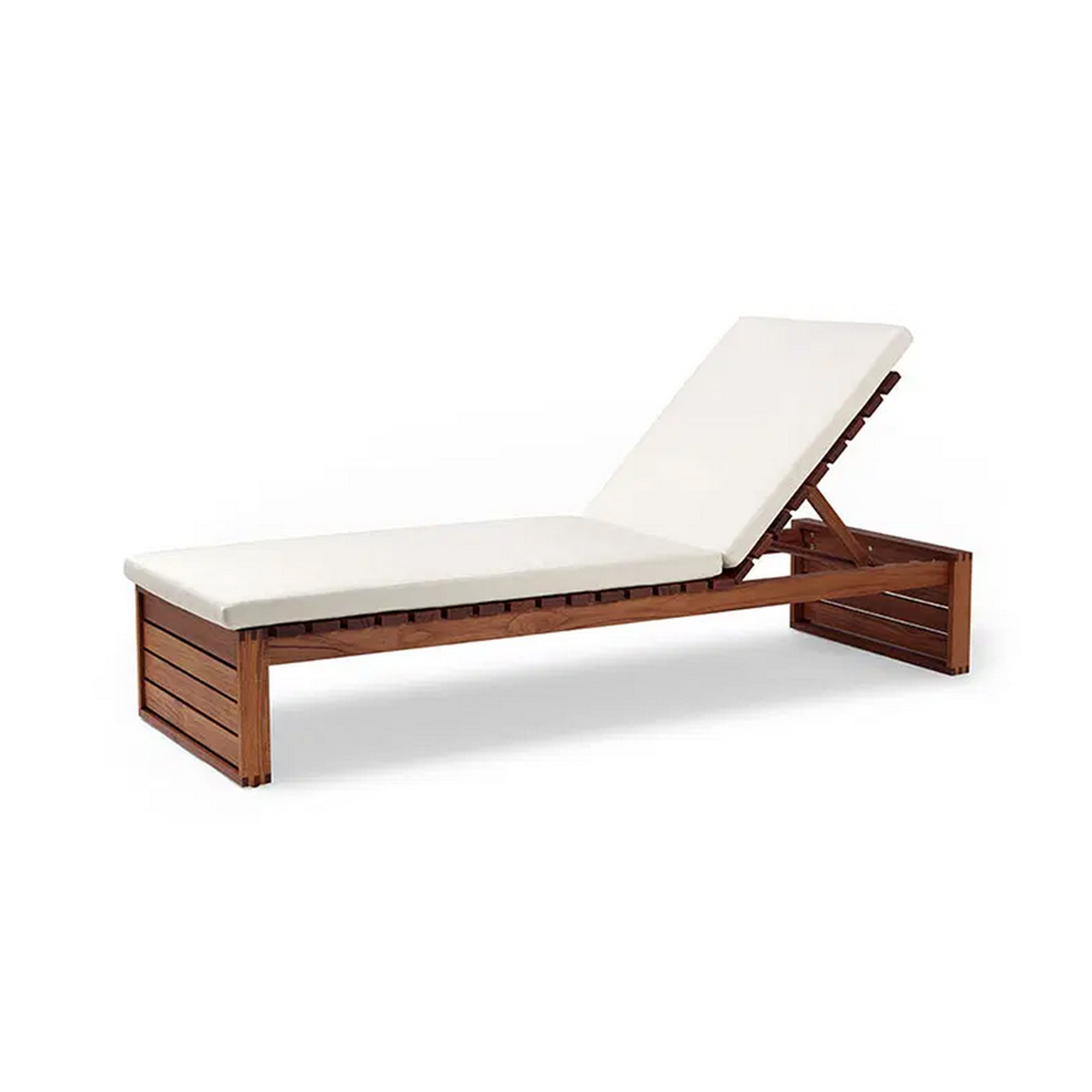 Sun Lounger Pool Outdoor Teak Wood Furniture - Francisa