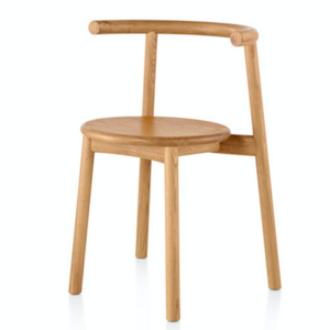 Modern Light Luxury Restaurant Household Hotel Contemporary Solid Wood Stack Dining High Chair