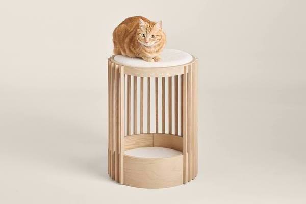 Modern Home & Garden Wooden Cat House Pet Supplies New Design Wooden Animal Pet Dog House