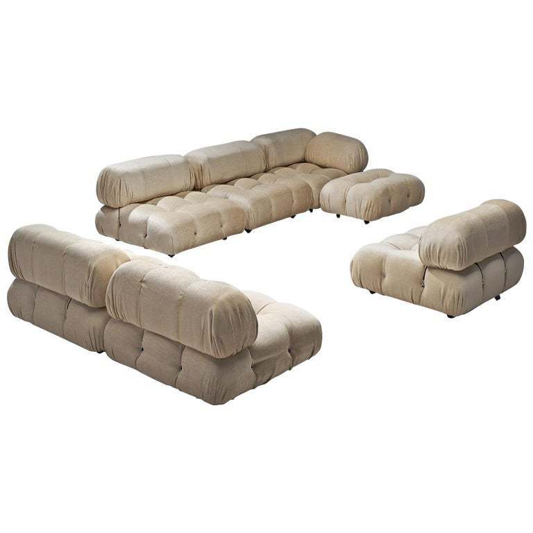 Nordic leisure furniture L-shaped modular sofa combination sofa set combination velvet sofa for living room