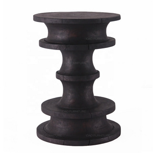 modern design stool High-quality design sole solid oak stool Wooden sheesham wood stool reclaimed wood bar table