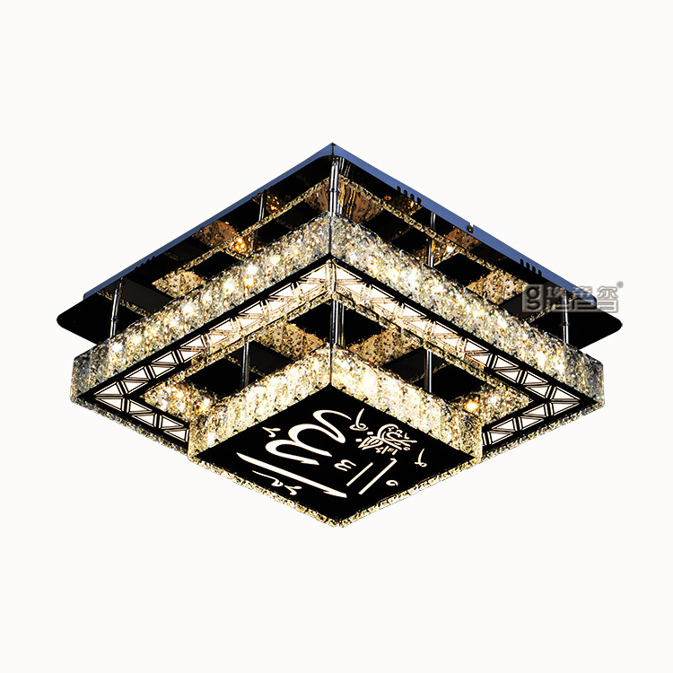 DB8639A-450 Zhongshan Guzhen Factory Crystal Ceiling Light Circle indoor decor Ceiling Lamp for Living Rom Bed Room Kitchen