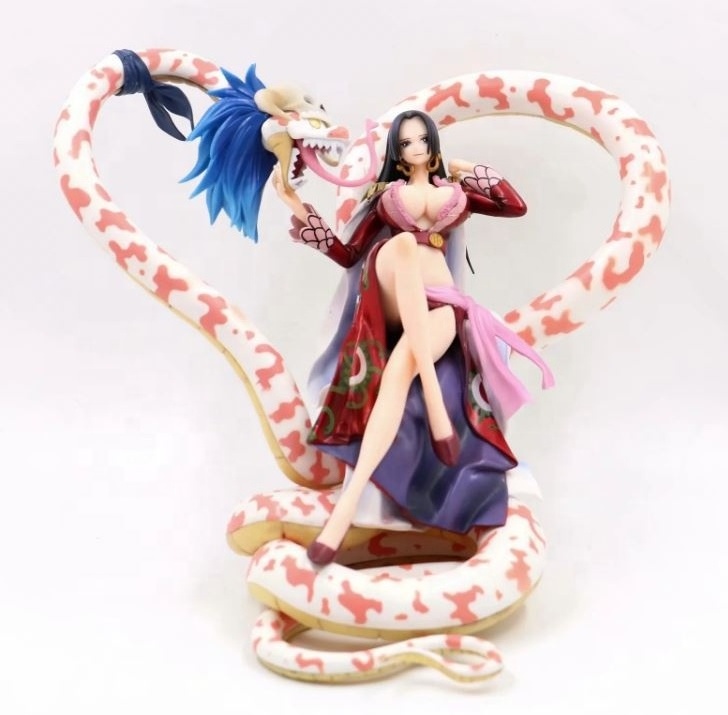 Custom factory one adult sexy anime figure piece toy collectible action figure with snake base