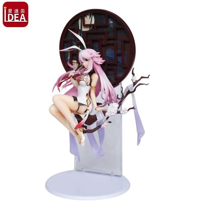 OEM anime cartoon sexy girl figure rabbit dress anime figure manufacturer