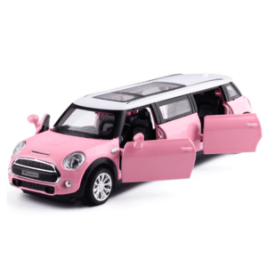 Custom 1/64 Scale pink bus Model Vehicles Toy for Kids mini bus price for sale