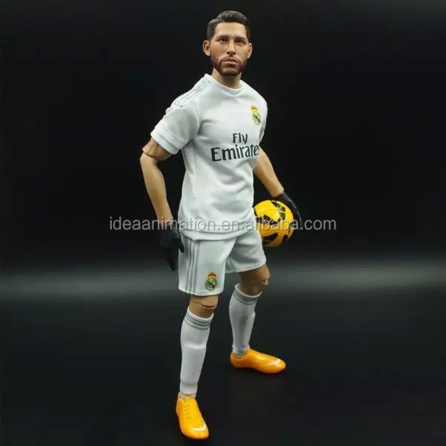 3d printing soccer figure oem custom football player figure in China