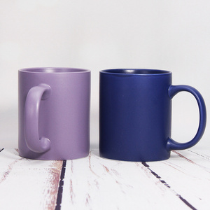 In Stock 10Oz 11Oz 12Oz Yellow Green Blue Sublimation Coffee Mug For Bulk