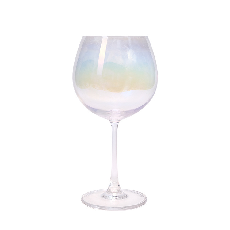 Wholesale 130ml-300ml Stemmed Wine Glasses Clear Burgundy Crystal Drinking Glassware Goblet