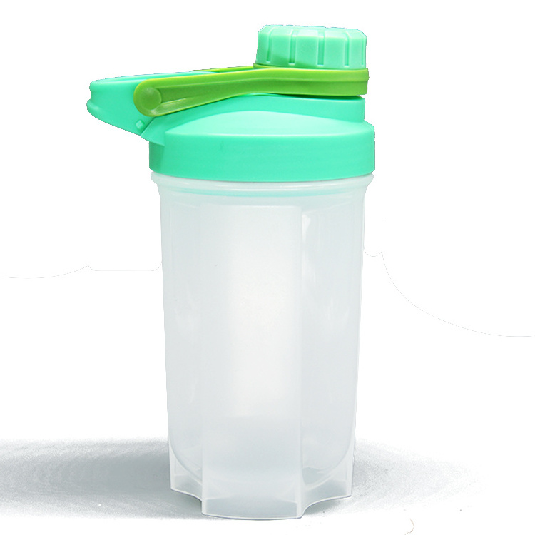 New Design 16Oz 20Oz 25Oz Durable Eco-Friendly Plastic Shaker Drinking Bottle With Metal Ball