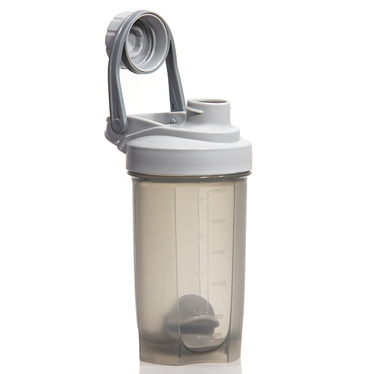 Free Sample 400Ml 500Ml 600Ml Outdoor Gym Sports Plastic Water Mug For Protein Shakes