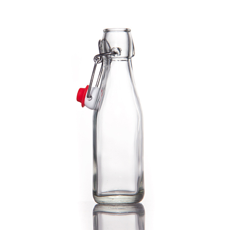 150ml 200ml 300ml 500ml 1l 1000ml Swing Top Buckle Sealed Glass Bottles