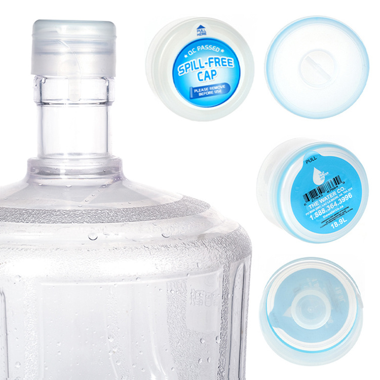 Wholesale High Quality Customized 18.9l Pe Reusable Valve Caps For 5 Gallon Water Bottles