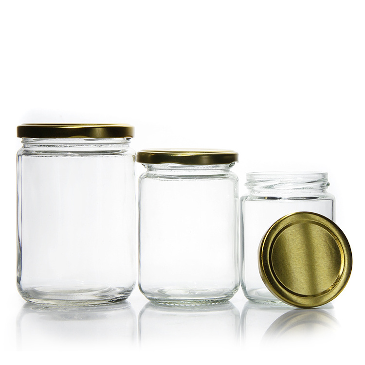 Personalized Custom 3oz 8oz 10oz 16oz 24oz 32oz Glass Jar Food Storage Container WIth Lids