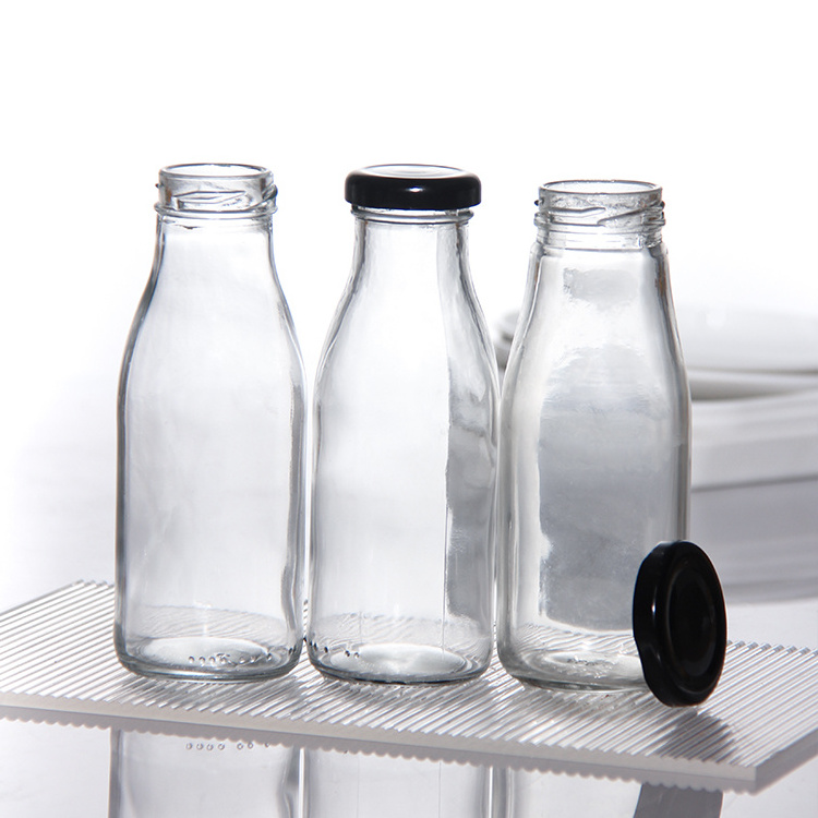 Clear Empty Food Grade Pet Water Drinking 350ml 500ml Juice Beverage Smoothie Bottles With Lid