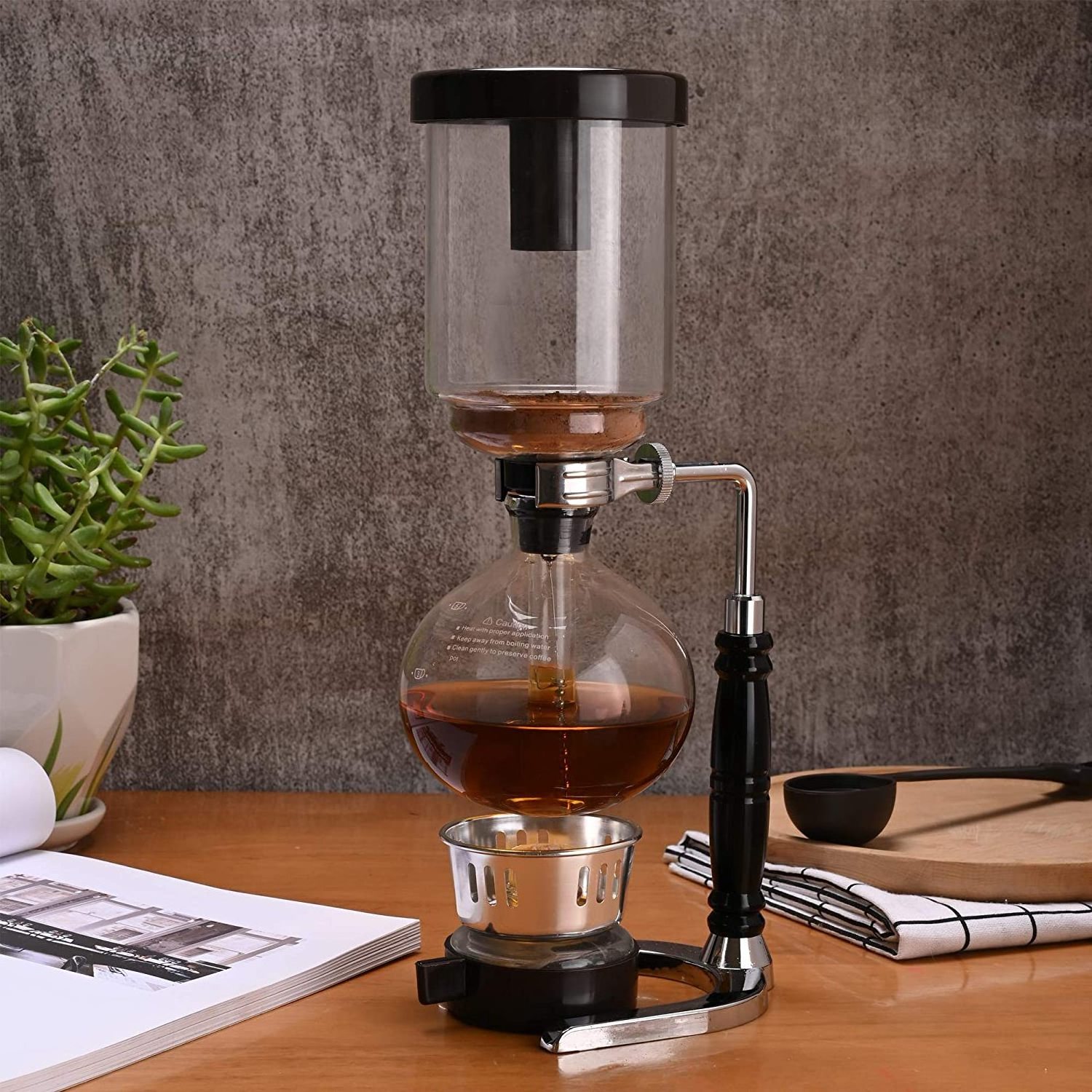 Hot Sales Borosilicate Glass Syphon Coffee Maker Siphon Espresso