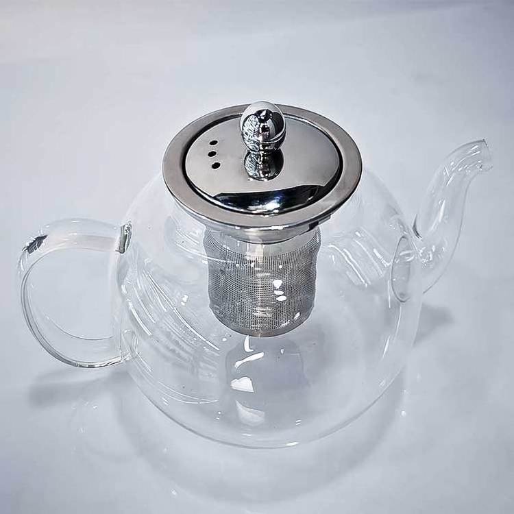 550ml 750ml 950ml 1300ml Glass Teapot With Removable Stainless Steel Infuser And Steeper Filter Tea Makerset Glass Teapot