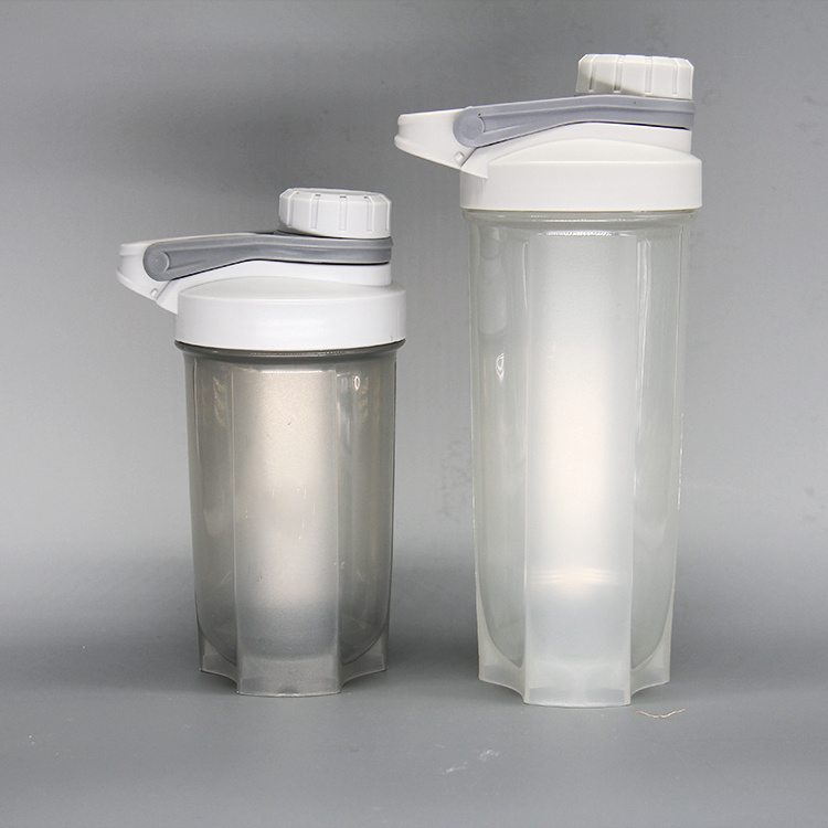 Durable 400Ml 500Ml 600Ml Bpa Free Plastic Shaker Drinking Bottle With Mixing Ball