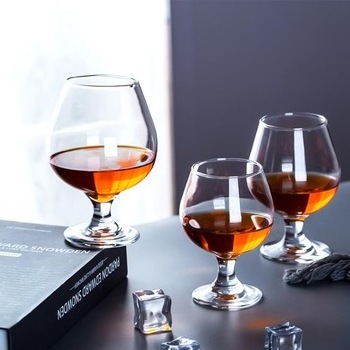 Wholesale Hand Made Crystal Glass Mini Brandy Snifter