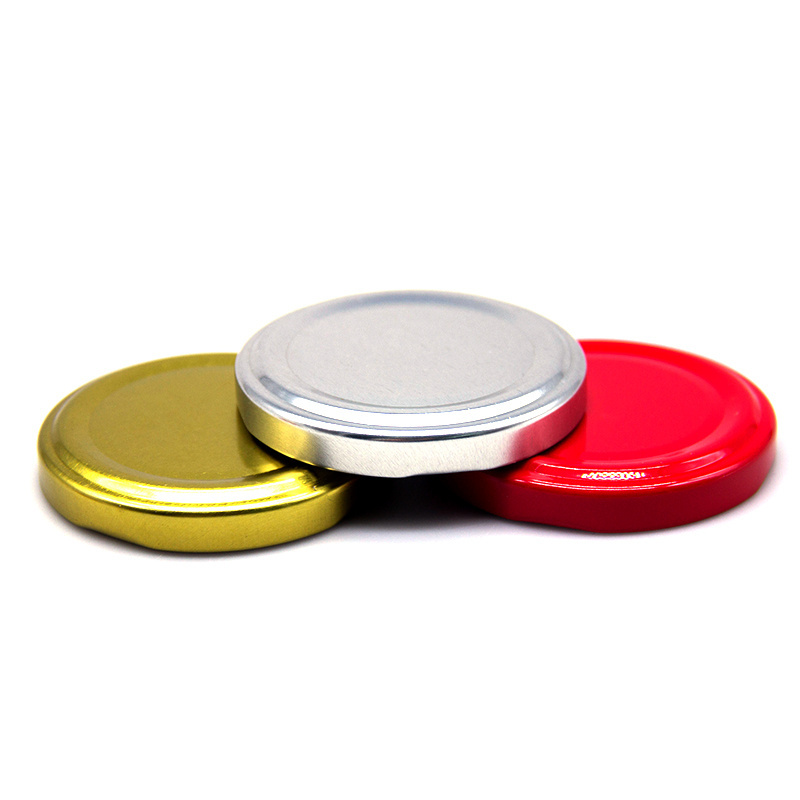 38Mm 42Mm 53Mm 63Mm 70Mm 82Mm Metal Printed Lug Cap Twist Off Glass Jar Lids iron metal tin cap cover lid