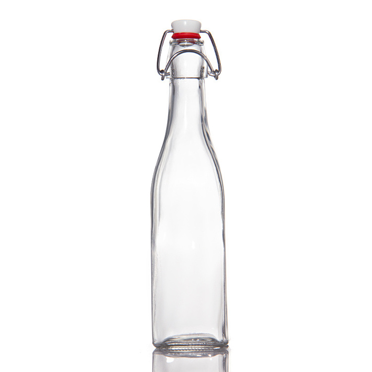 150ml 200ml 300ml 500ml 1l 1000ml Swing Top Buckle Sealed Glass Bottles