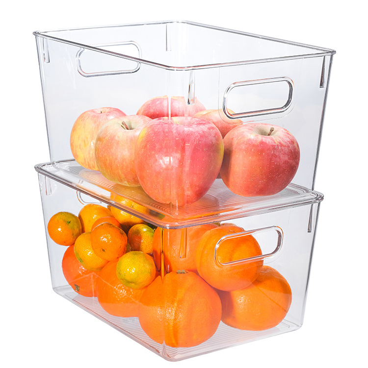 Fridge Organizer 6 Refrigerator Organizer Bins 5 Drawers & 1 Egg Holder Storage Bins for Freezers