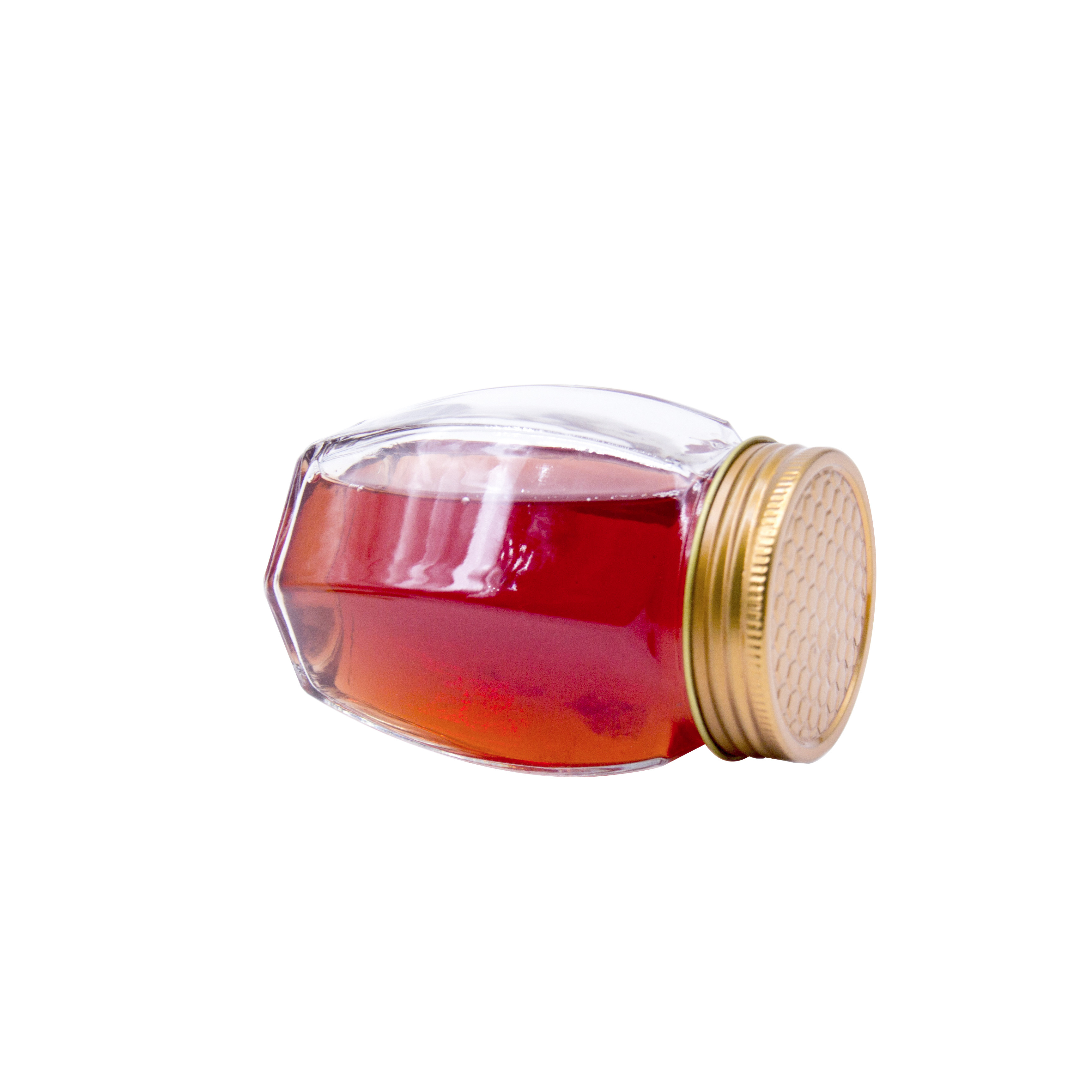 Factory 730Ml 100Ml 380Ml Honey Jar Jam Jelly  Glass Honey Jar With Lids