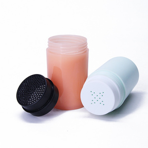 High End As Material Empty Plastic White Protein Powder Shaker Fiber Hair Growth Fiber Bottles