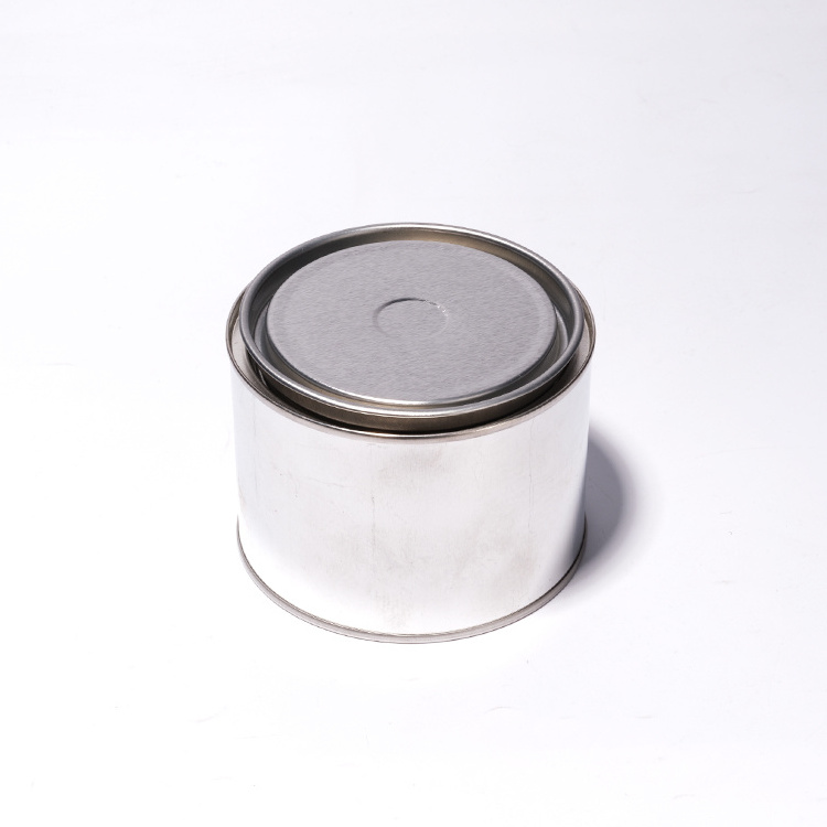 Ready To Ship 50G 60G 100G Round Empty Caviar Tins Canned Tin Can With Tinplate Lids