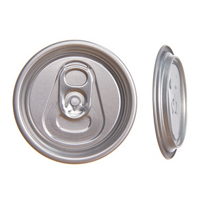 Hot Sell  105mm Round Shape Drink Soda Beverage Can Iron Easy Open Peel Off  Ring Lid For Metal Canister