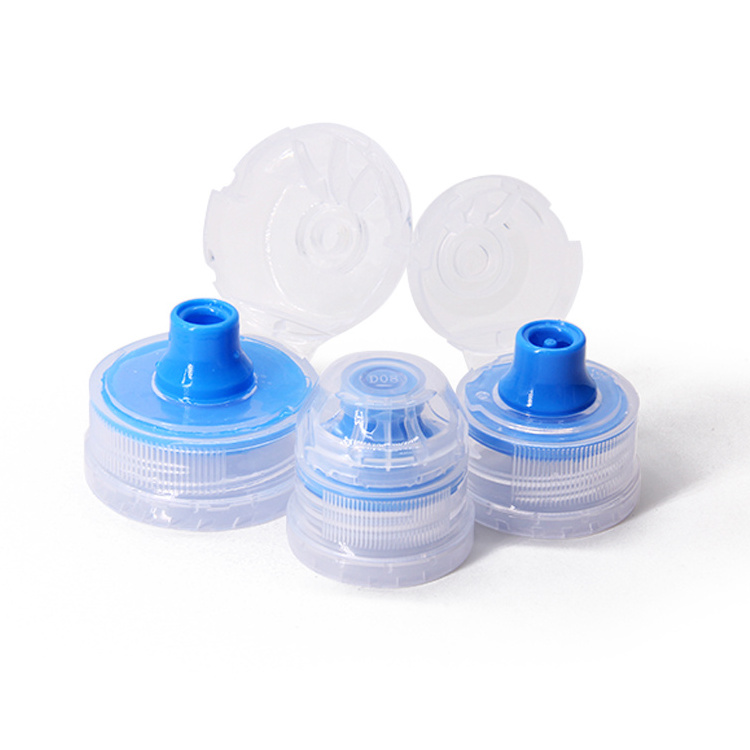 28mm 410 closures squeeze water lids sport water bottle flip top cap