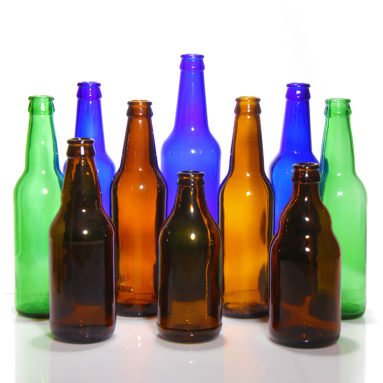 High Quality Dark Brewing Wine Beverage Glass Bottle Glass Beer Bottle