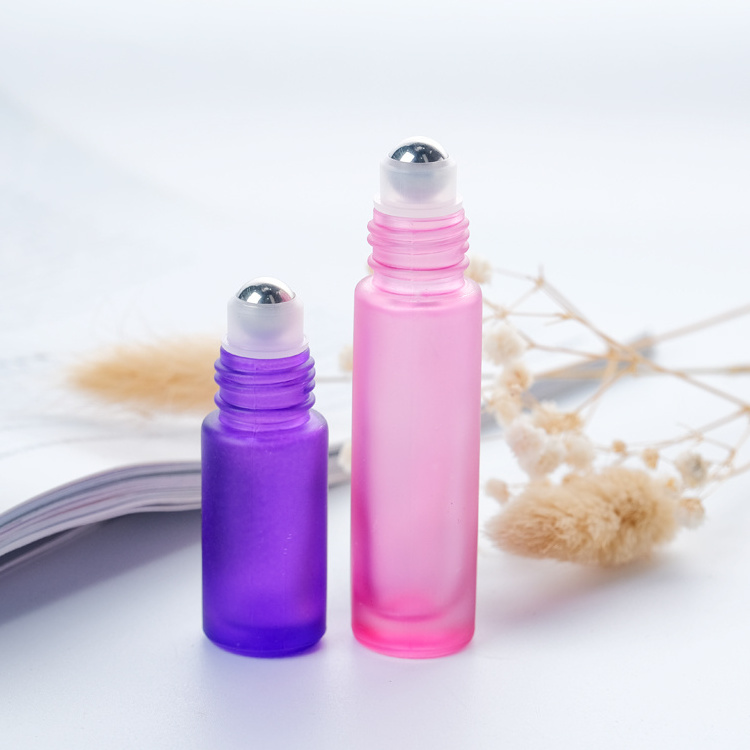 5ml 10ml 3 6 10 ml Crystal Fancy Empty Deodorant Essential Oil Roll On Glass Bottle Perfume Roller Bottle with for Ball