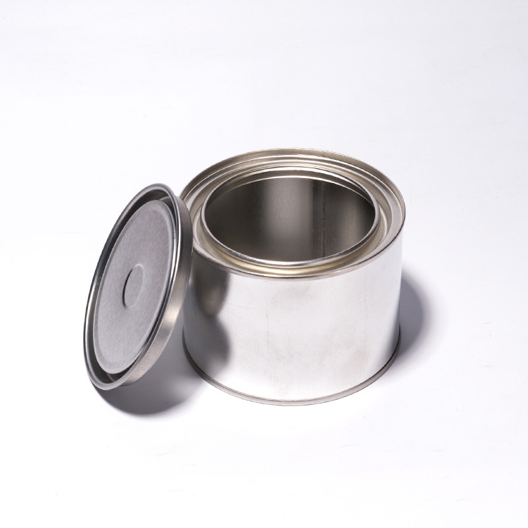 Ready To Ship 50G 60G 100G Round Empty Caviar Tins Canned Tin Can With Tinplate Lids