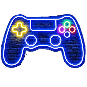 Gamer Neon Sign Game Controller Neon Sign for Gamer Room Decor Gaming Neon Sign for Teen Boy Room Decor