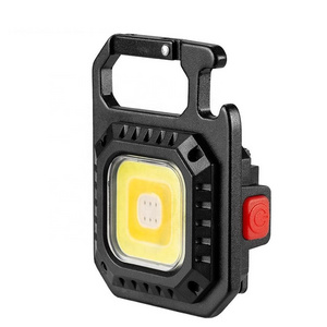 Mini Portable COB Keychain Light With Tripod Working Light