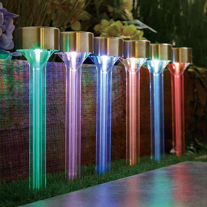 Stainless Steel Solar Light Solar Garden Lights Outdoor Waterproof Led Solar Stake Light