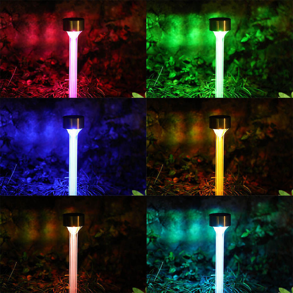 Stainless Steel Solar Light Solar Garden Lights Outdoor Waterproof Led Solar Stake Light