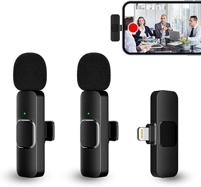 K8 K9 Sure Microphone Sans Fil Lavalier New Portable Mini Microphone Wireless Recording Microphone for Iphone Voice Recording