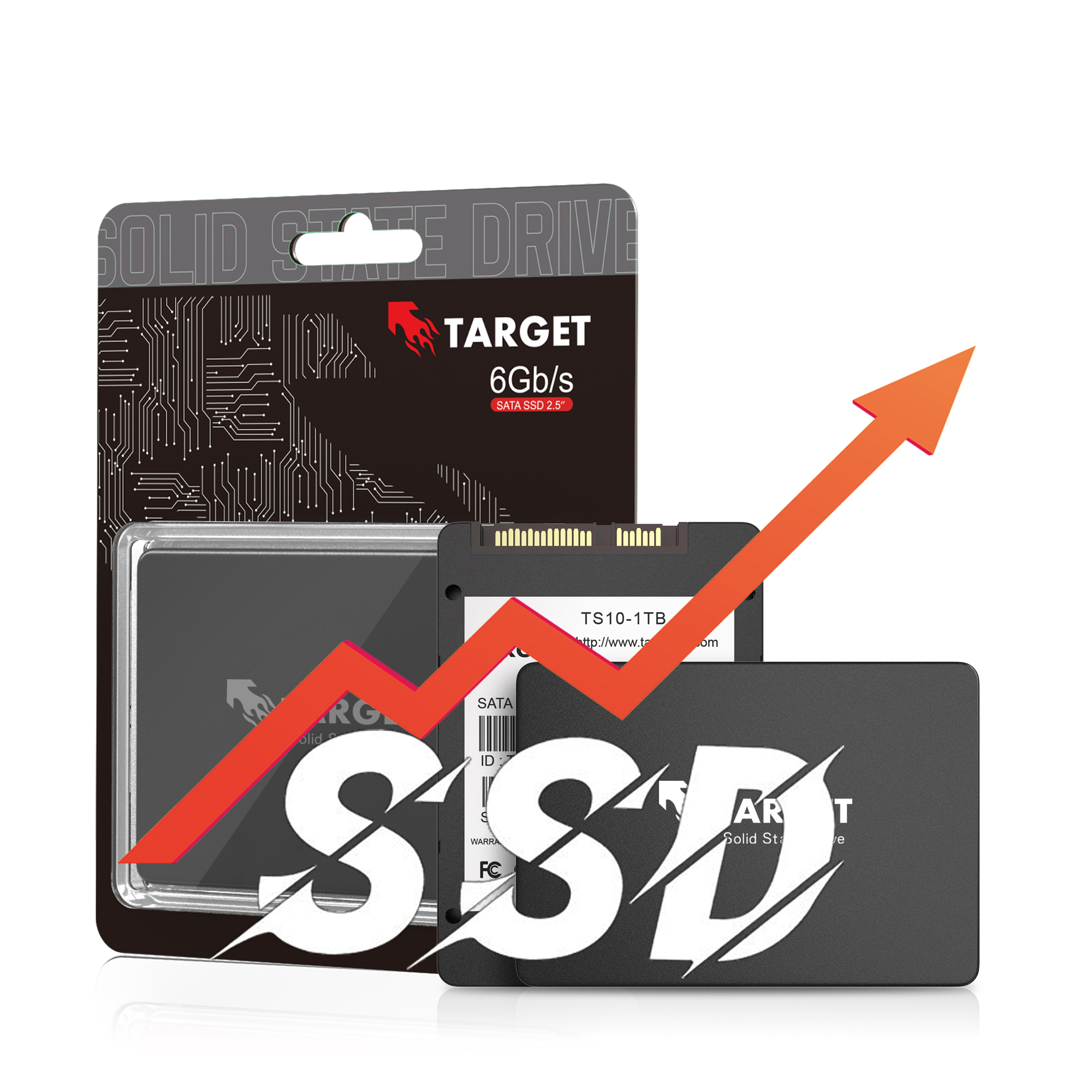 2023 new arrival 2.5inch ssd sata 3.0 factory wholesale price hard drive 256gb 500gb 512gb 2tb ssd 1tb