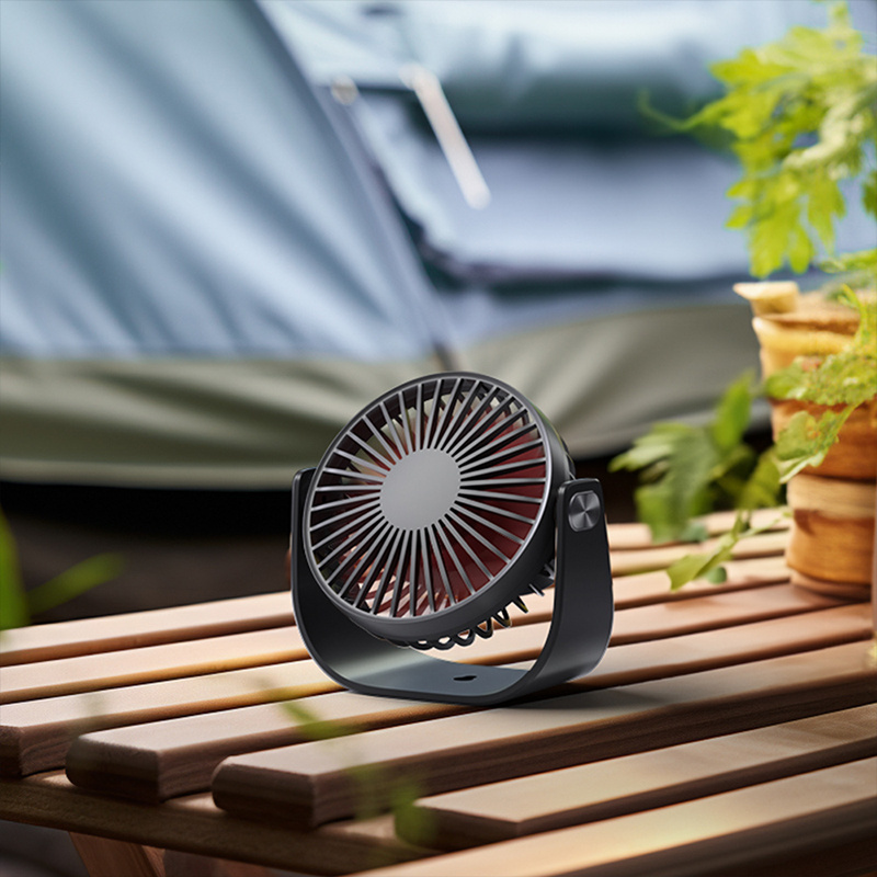 New Portable Personal Hanging Mini Rechargeable Cooling  Fans Adjustable Electric Outdoor Camping Car Office Desktop Fan